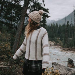 Billabong striped sweater